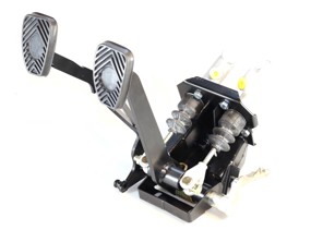 Gruppo pedale freno a bilanciere LHD. Porsche 911 dal 1965 al 1977 - 91142305401